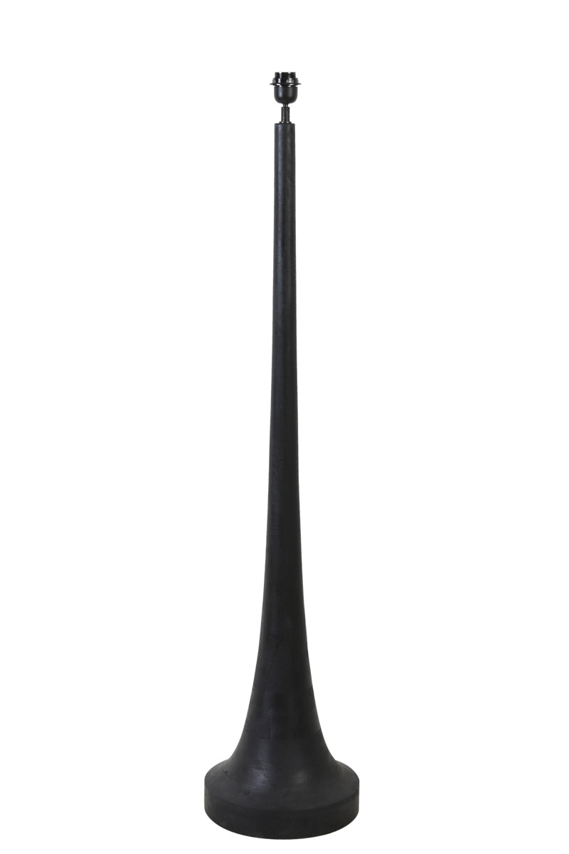 Light & Living Vloerlamp Ø25x135 cm JOVANY hout mat zwart