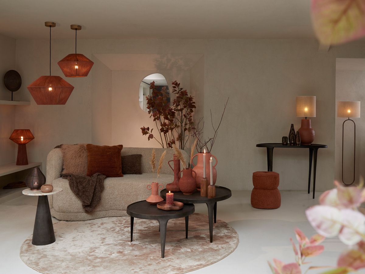 Light & Living Bank 175x85x82 cm AMELIE beige