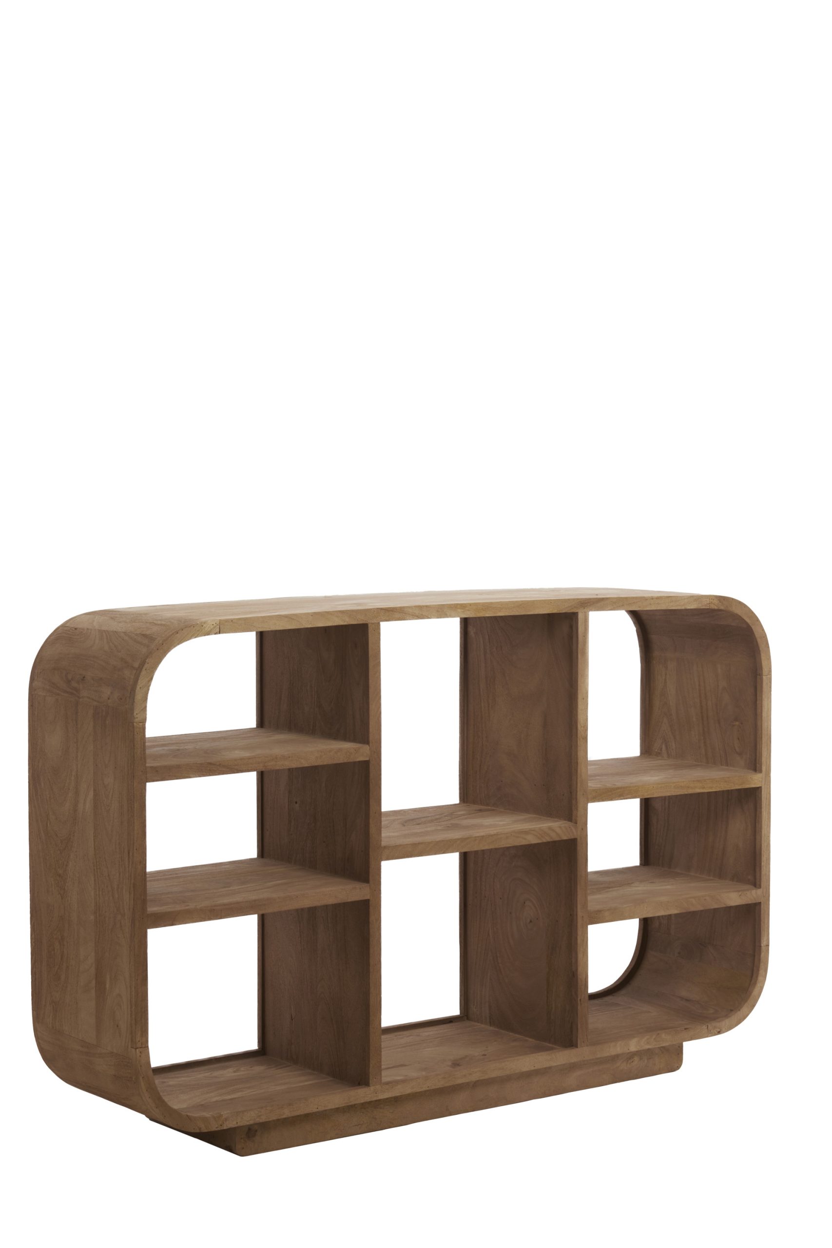 Light & Living Kast open 140x35x90 cm DANE hout mat grijs-bruin