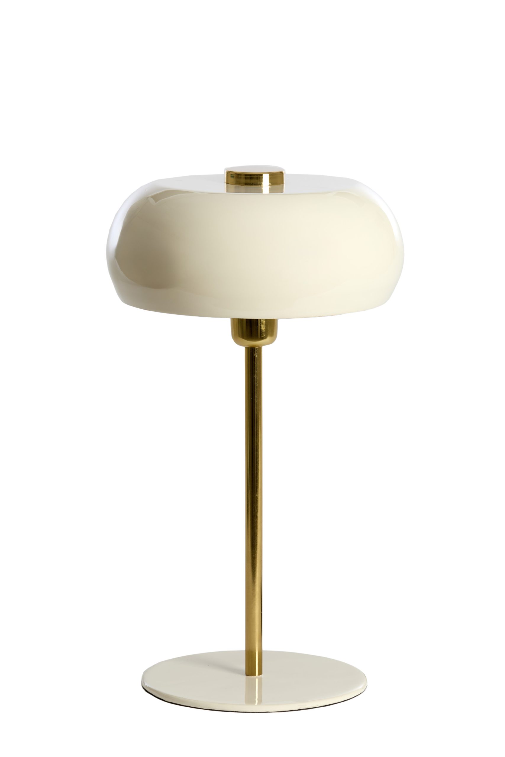 Light & Living Tafellamp Ø26x47 cm SURIN glans crème+goud