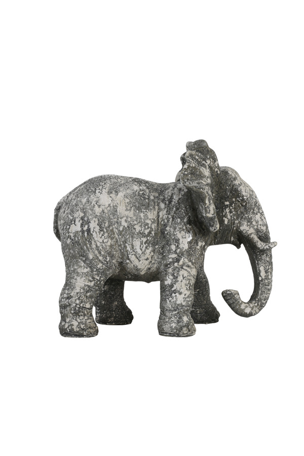 Light & Living Ornament 24x17x20,5 cm ELEPHANT oud beton