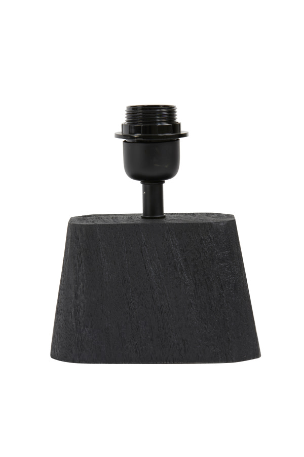 Light & Living Lampvoet 16x10x21 cm KARDAN hout mat zwart