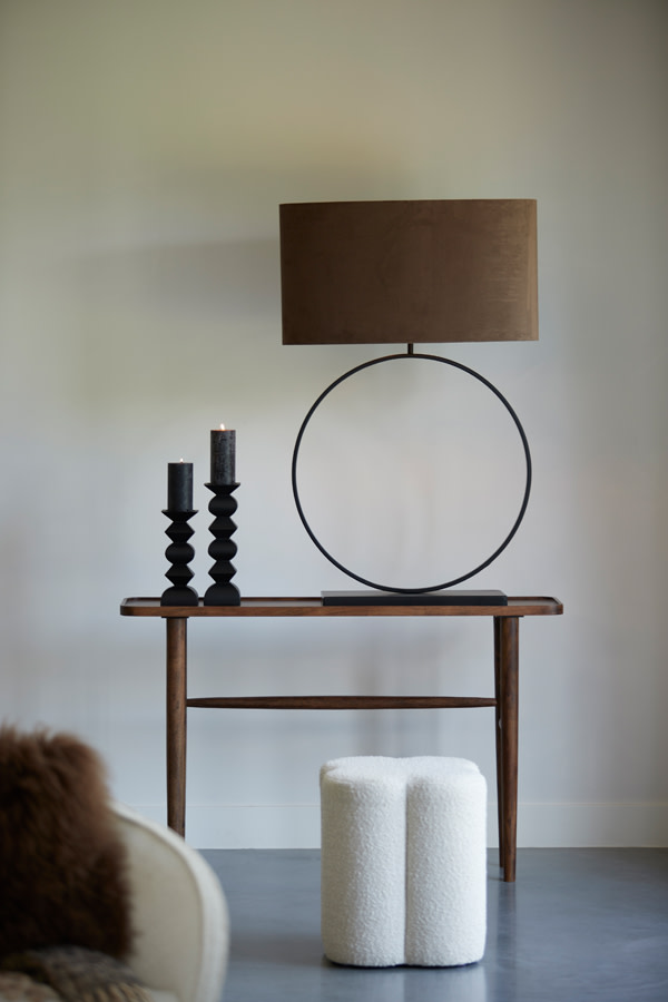 Light & Living Side table 140x30x82 cm QIANO acacia hout bruin