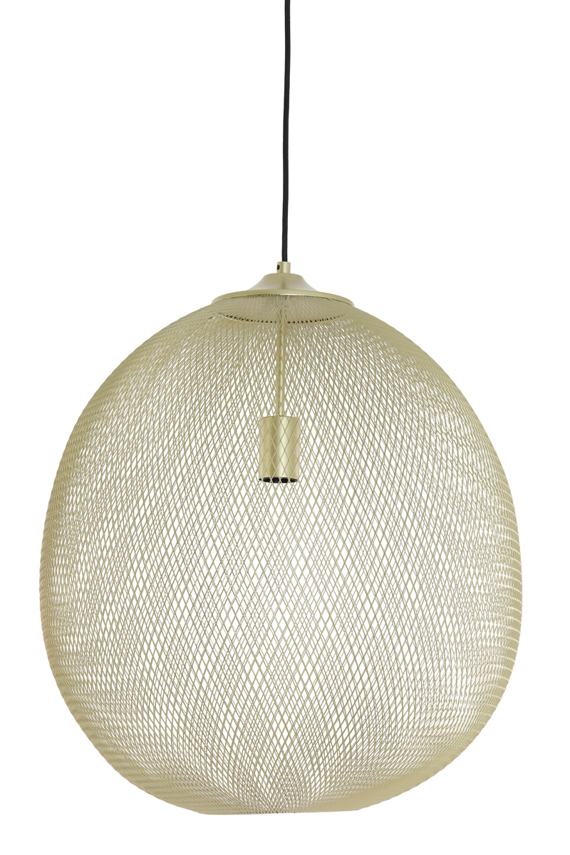 Light & Living Hanglamp Ø50x58 cm MOROC goud