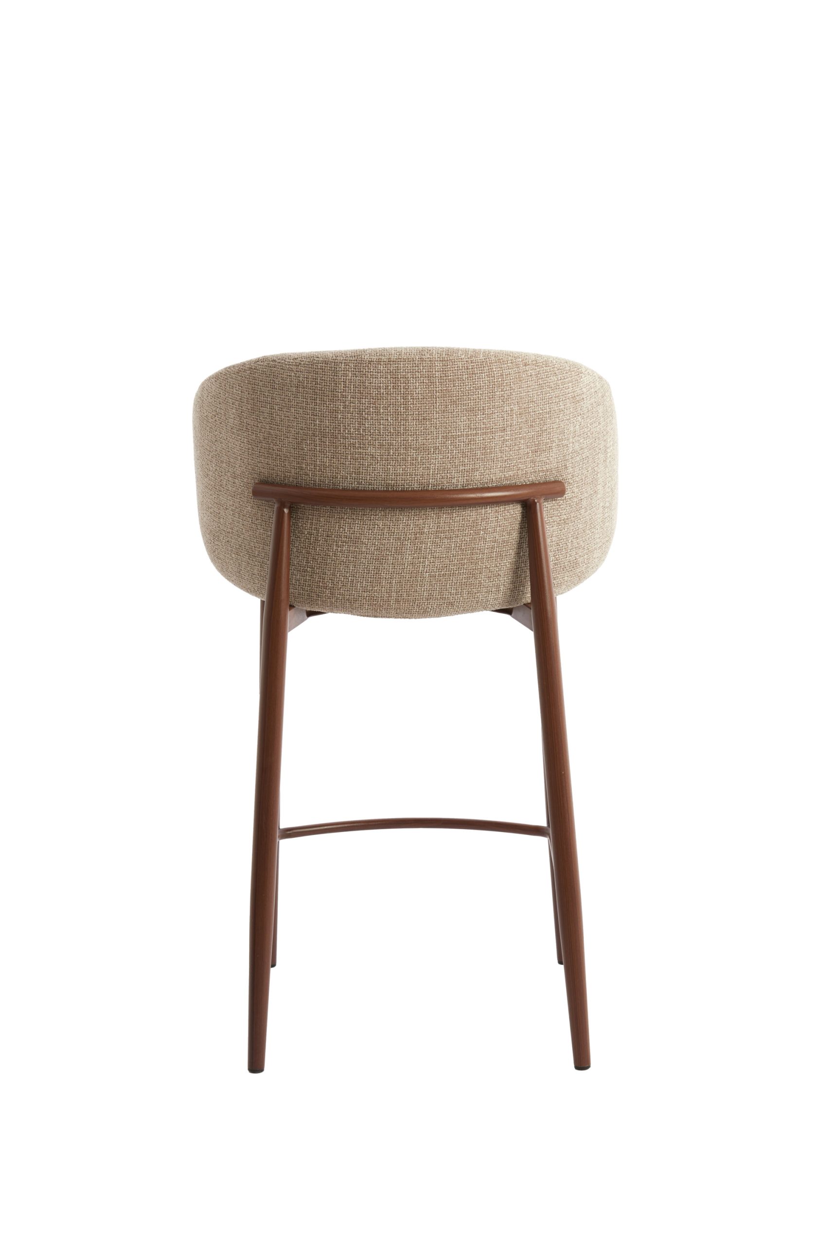 Light & Living Barkruk 57x55x94 cm ALUKO licht bruin+bruin