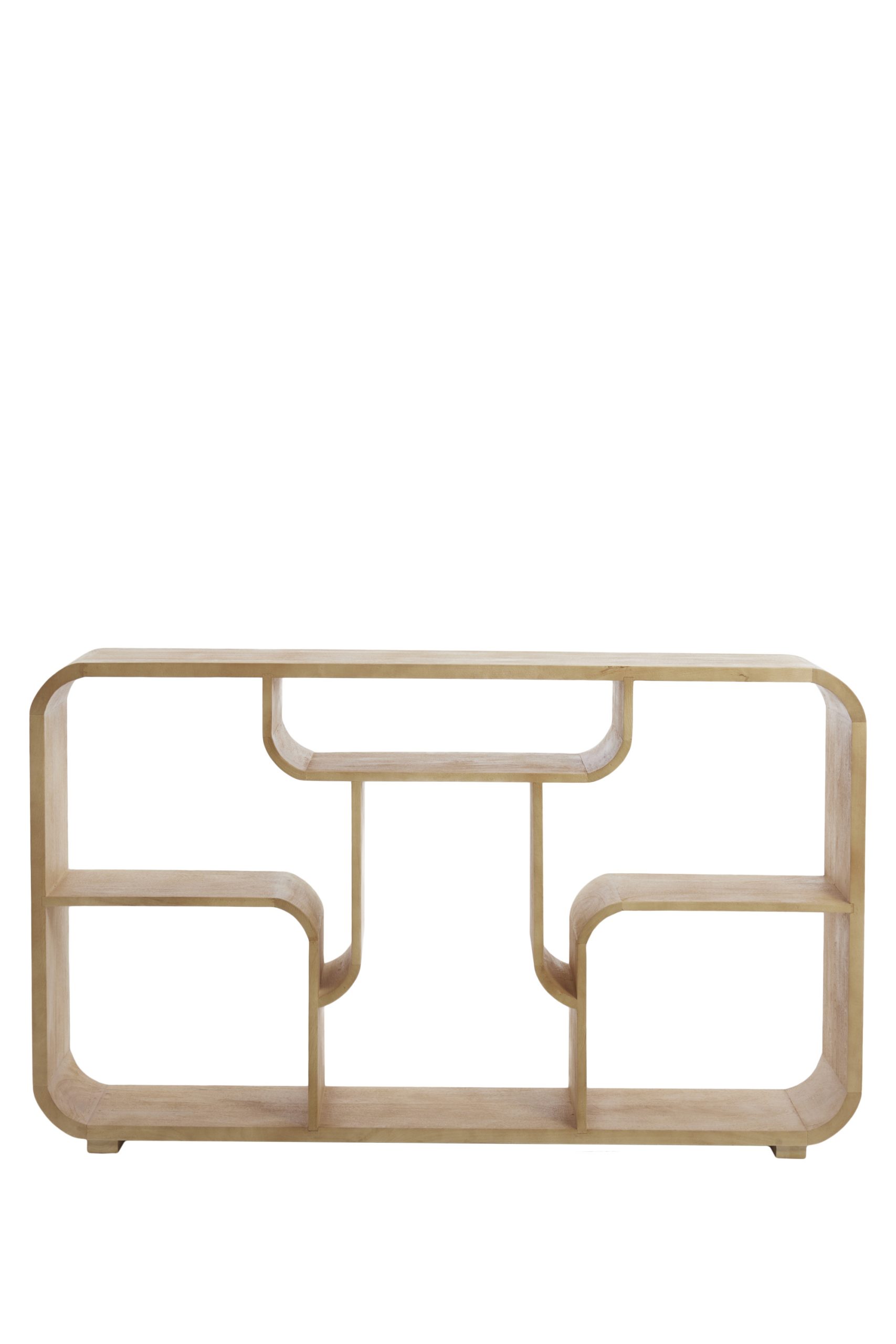 Light & Living Kast open 140x30x82 cm LABARE hout mat naturel