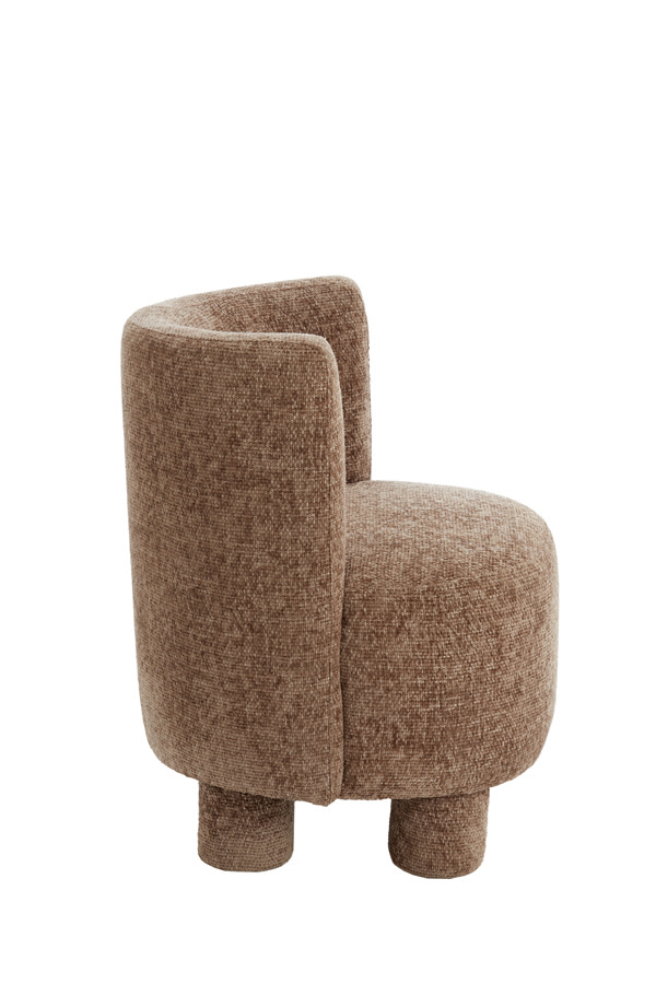 Light & Living Stoel 65x65x78 cm KAMOVA licht bruin