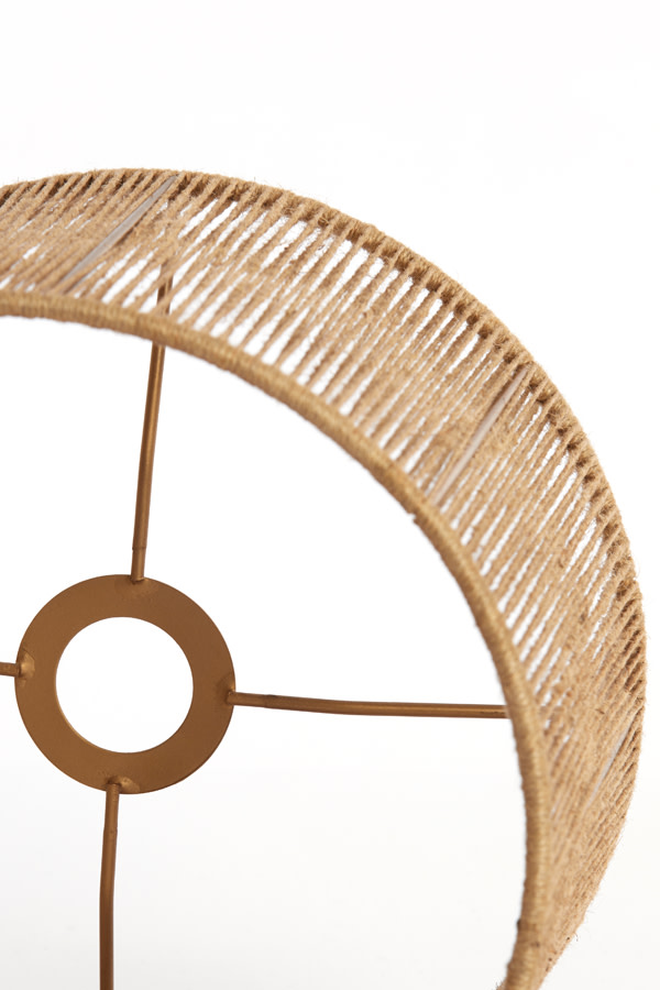 Light & Living Kap cilinder 25-25-18 cm TOSSA jute naturel