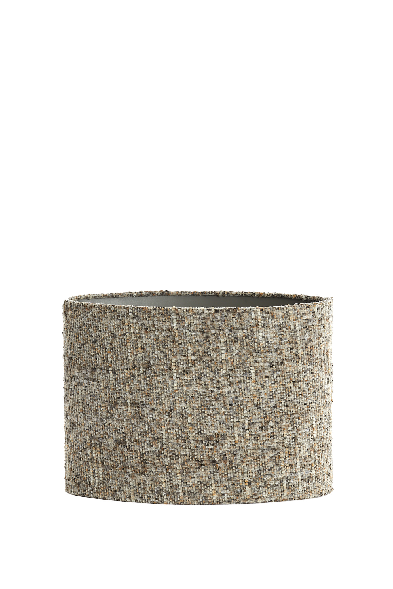Light & Living Kap ovaal recht smal 38-17,5-28 cm OSIRE grijs-bruin
