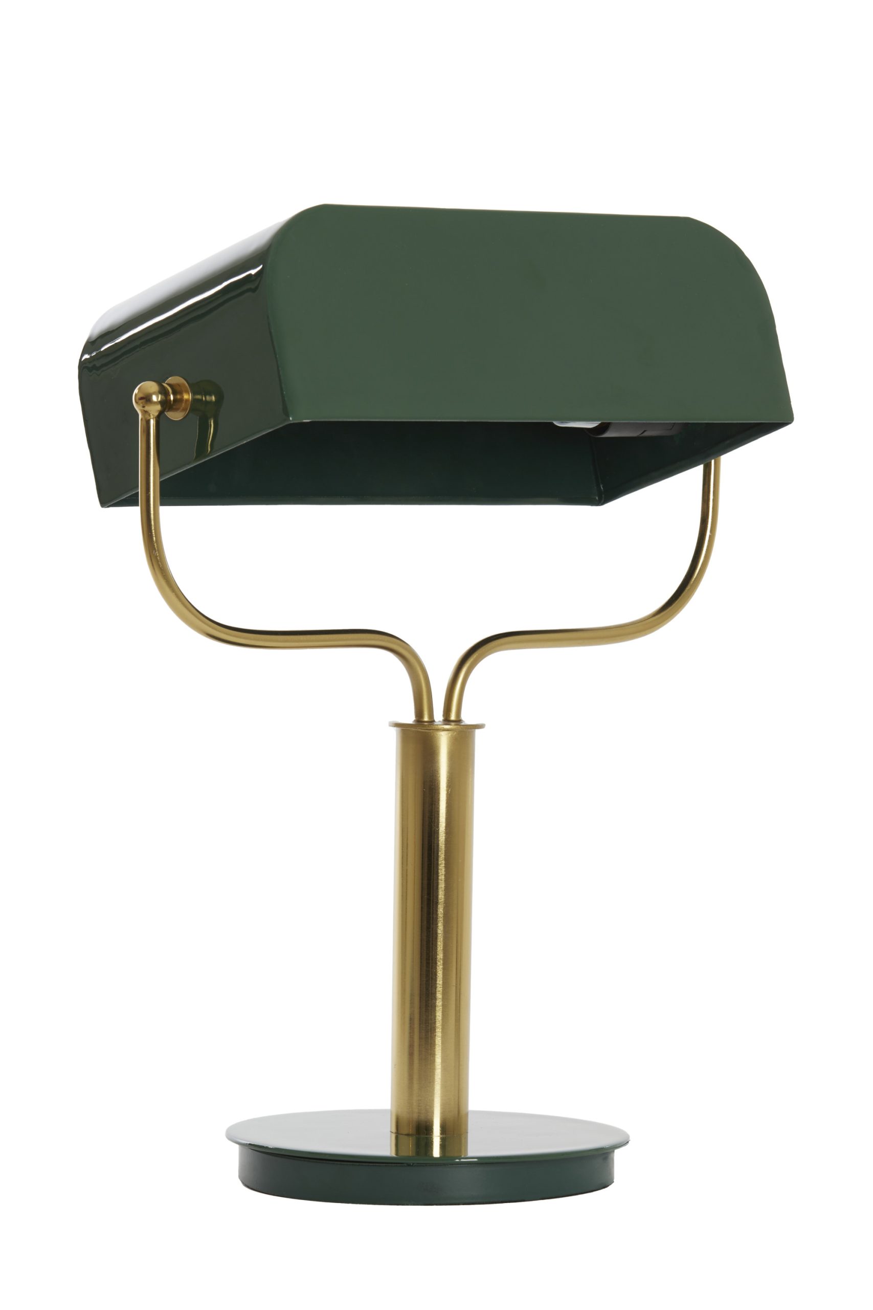 Light & Living Tafellamp 37x14x43 cm AYER glans donker groen+goud