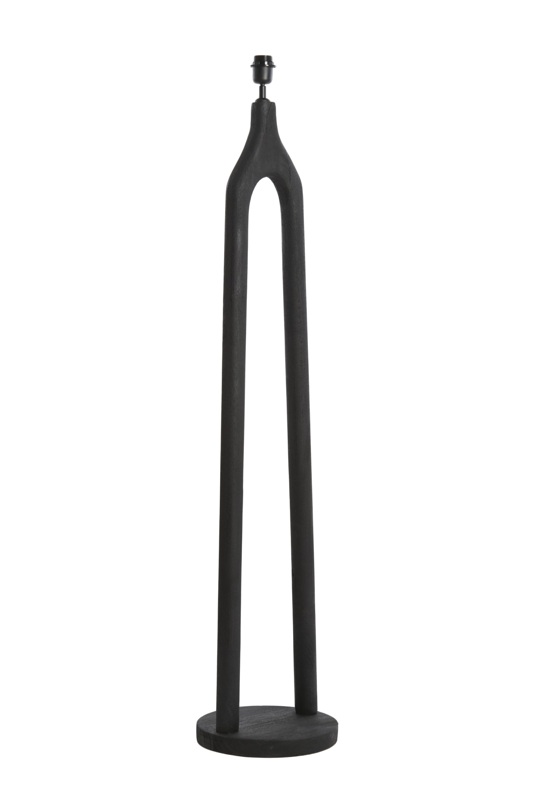 Light & Living Vloerlamp Ø30x135 cm XITTA hout mat zwart