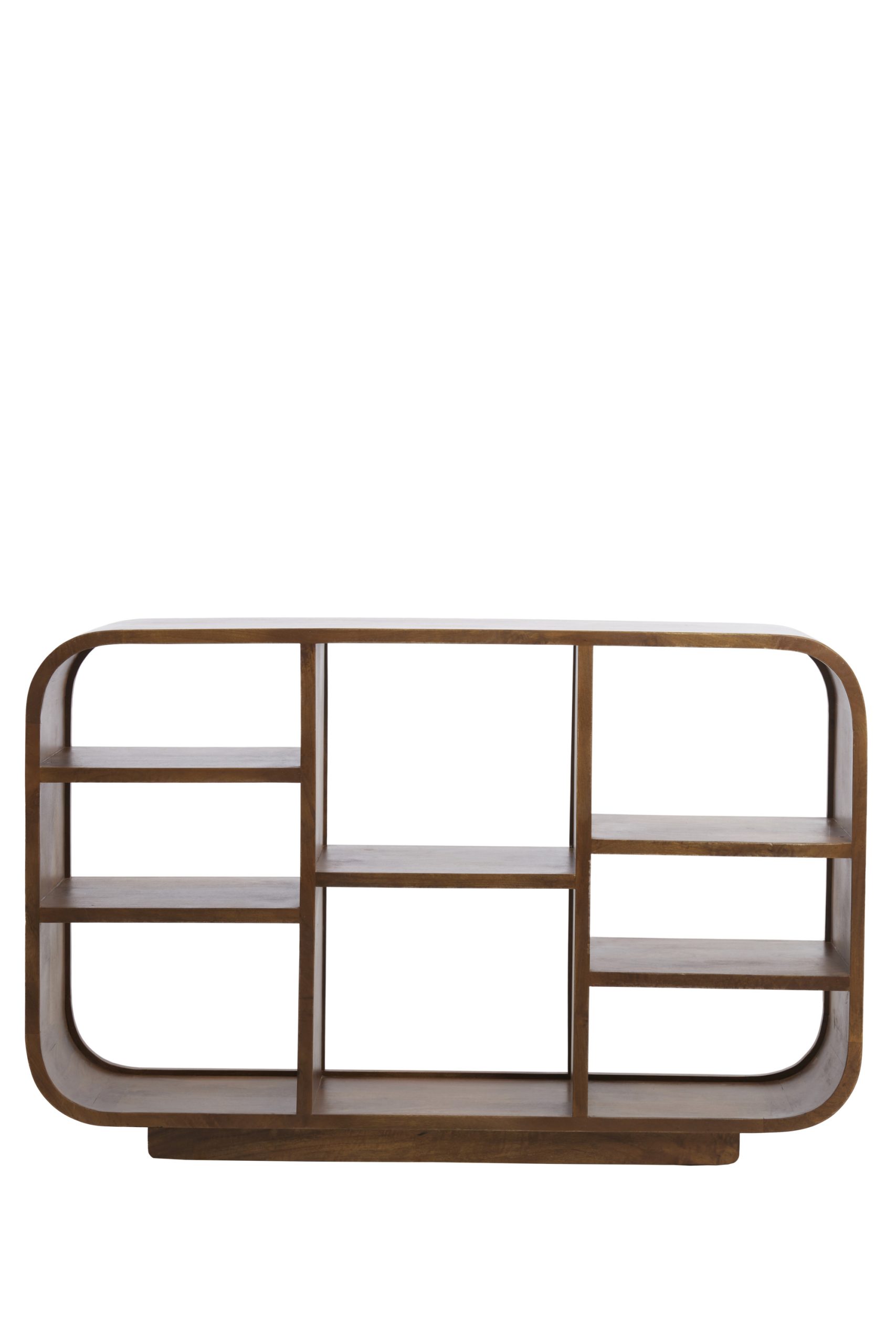 Light & Living Kast open 140x35x90 cm DANE hout olie bruin