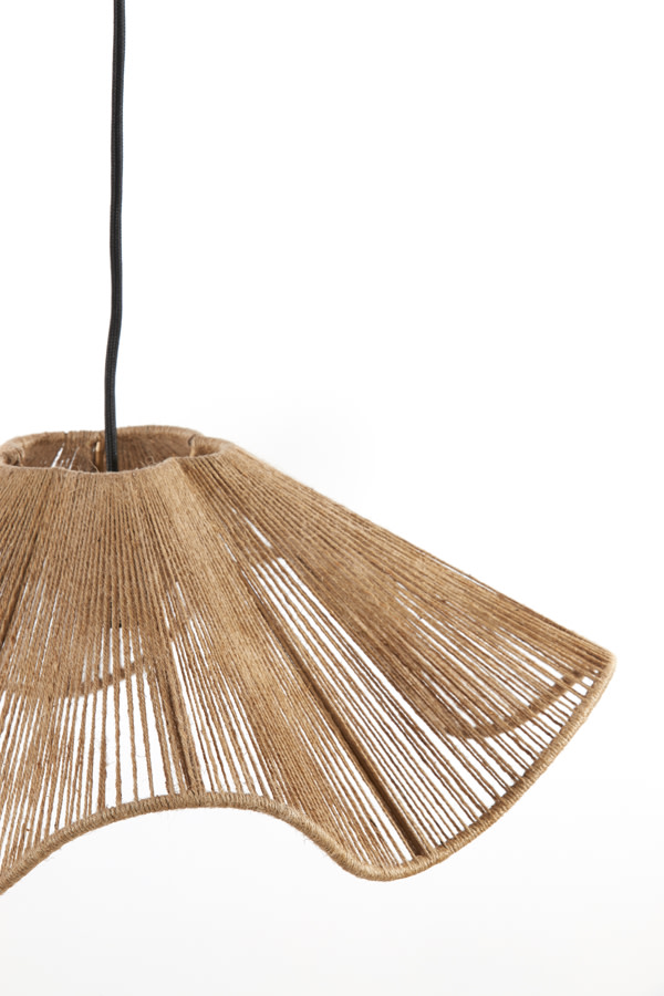 Light & Living Hanglamp Ø48x19 cm FODARA jute naturel