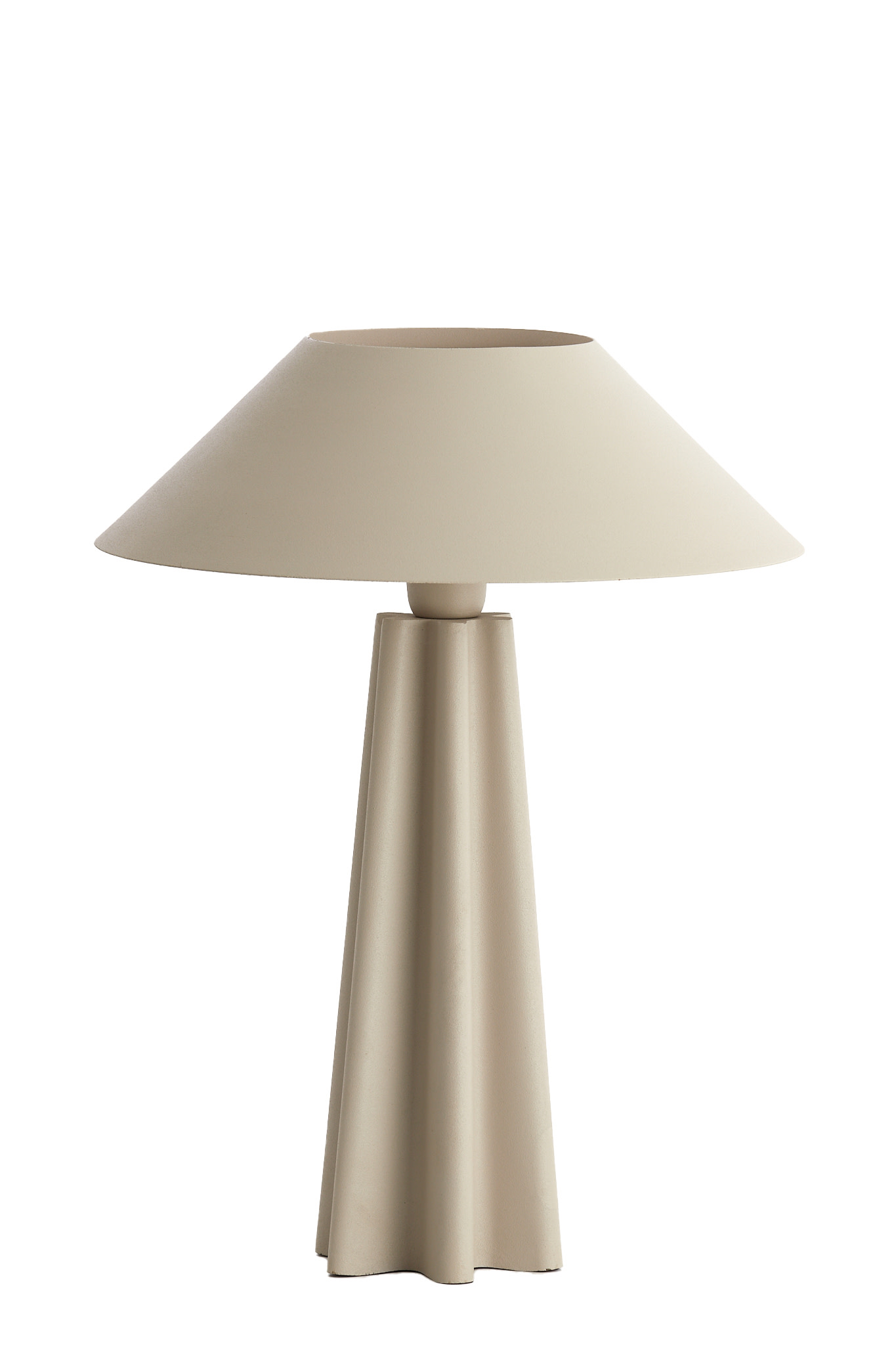 Light & Living Tafellamp E14 Ø38x49 cm CUKAI mat beige