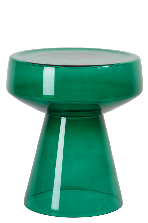 Light & Living Bijzettafel Ø37x44 cm DAKWA glas groen