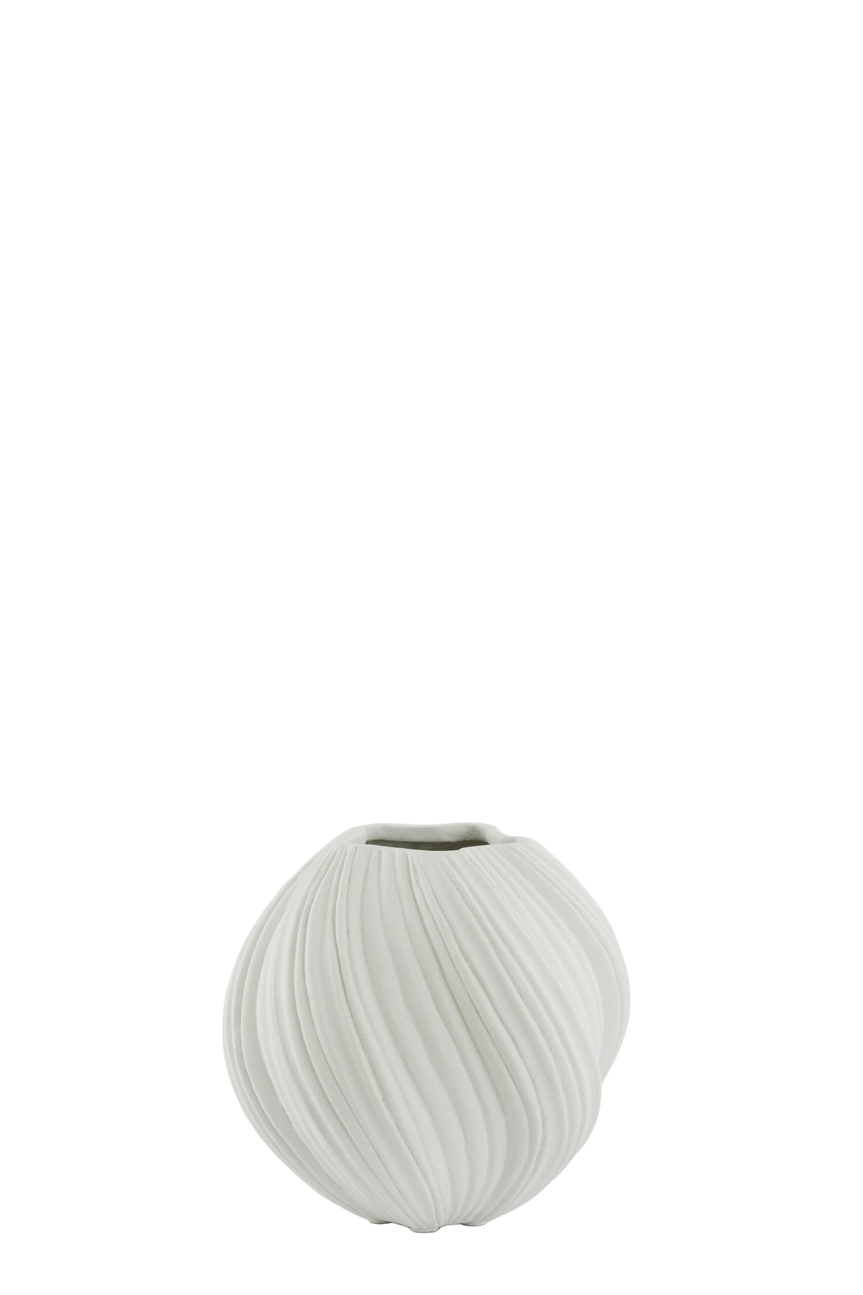 Light & Living Vaas deco Ø34x32 cm YATUNG crème