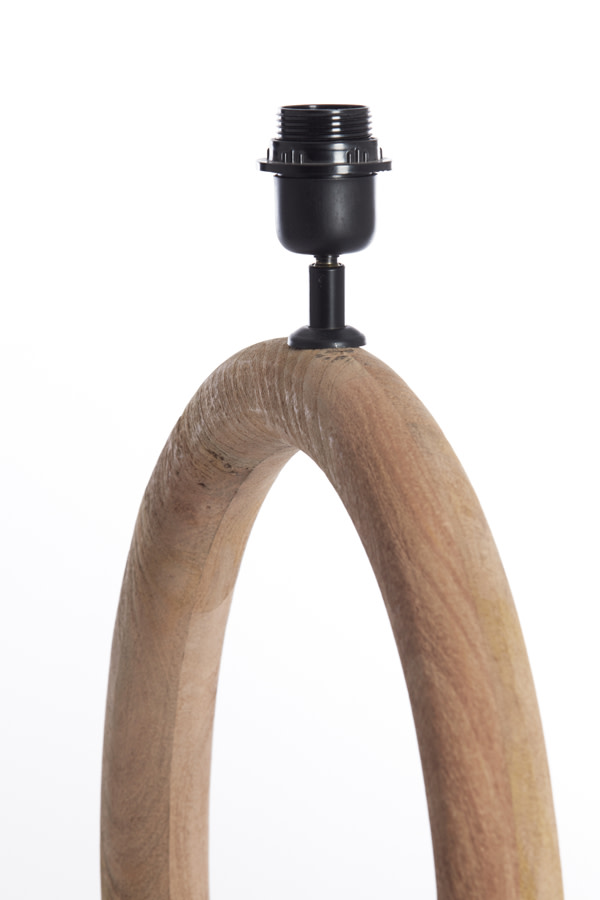 Light & Living Lampvoet 41x13x44 cm NUBIA hout mat naturel