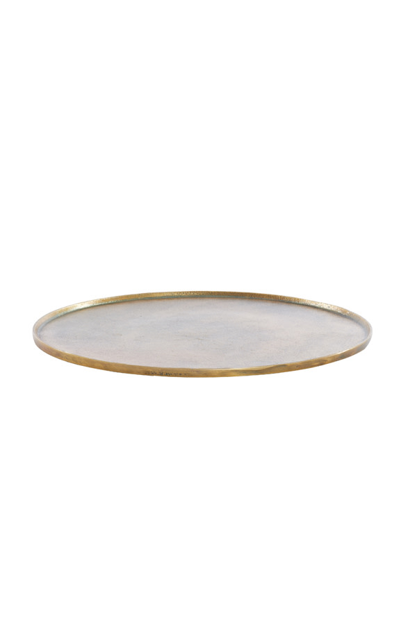 Light & Living Schaal Ø50x1,5 cm MAES antiek brons