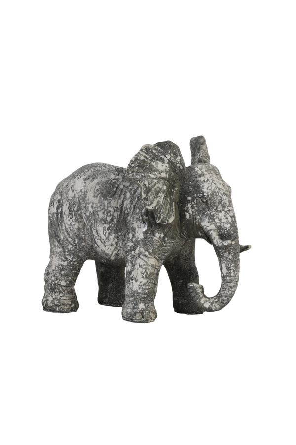 Light & Living Ornament 24x17x20,5 cm ELEPHANT oud beton