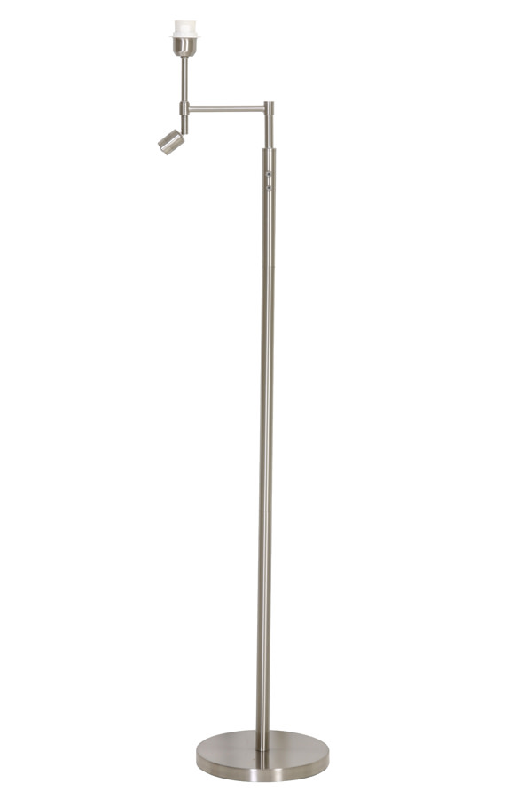 Light & Living Vloerlamp Ø25x140 cm MONTANA nikkel satijn met LED