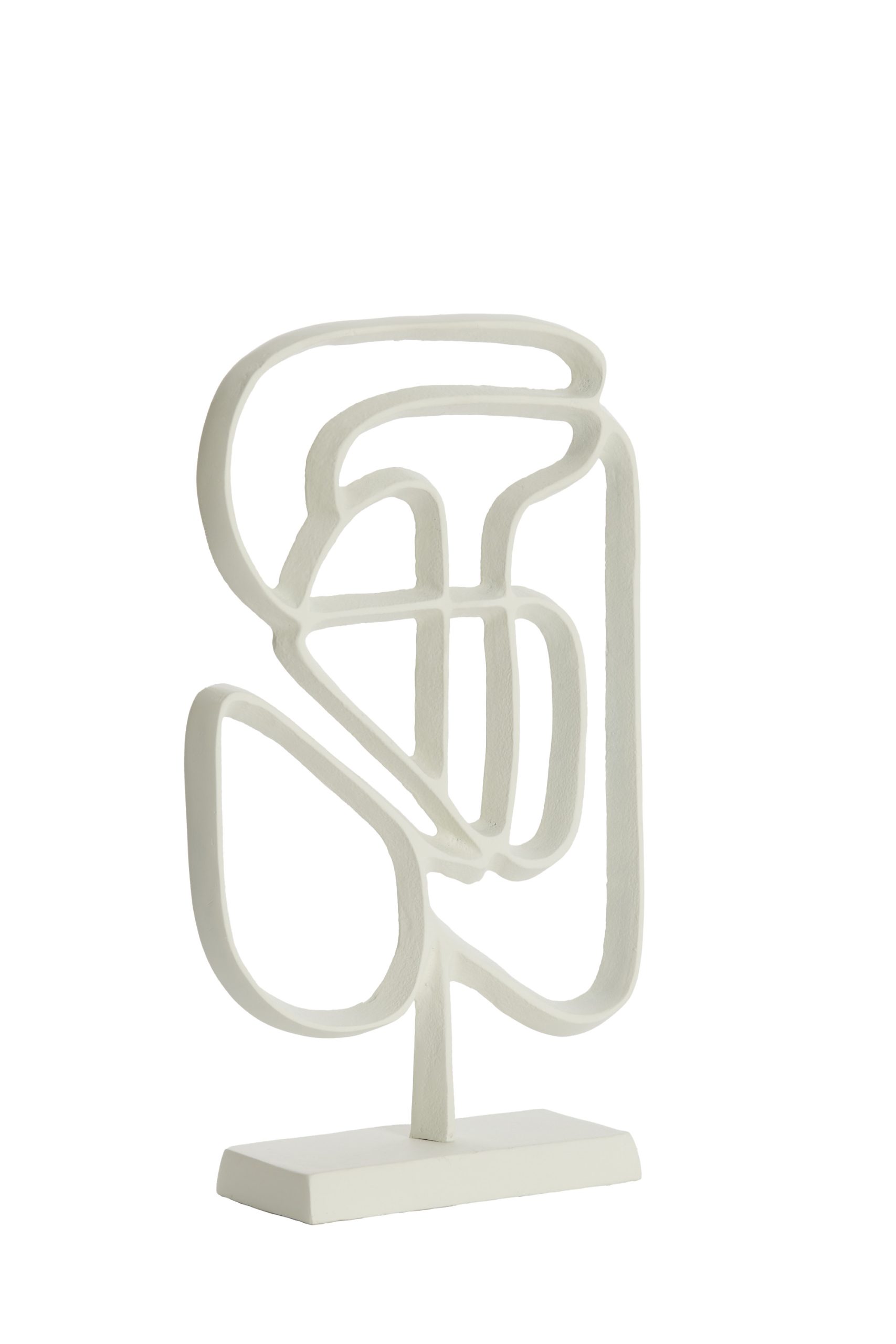 Light & Living Ornament op voet 24x8x39 cm GOLEZA crème