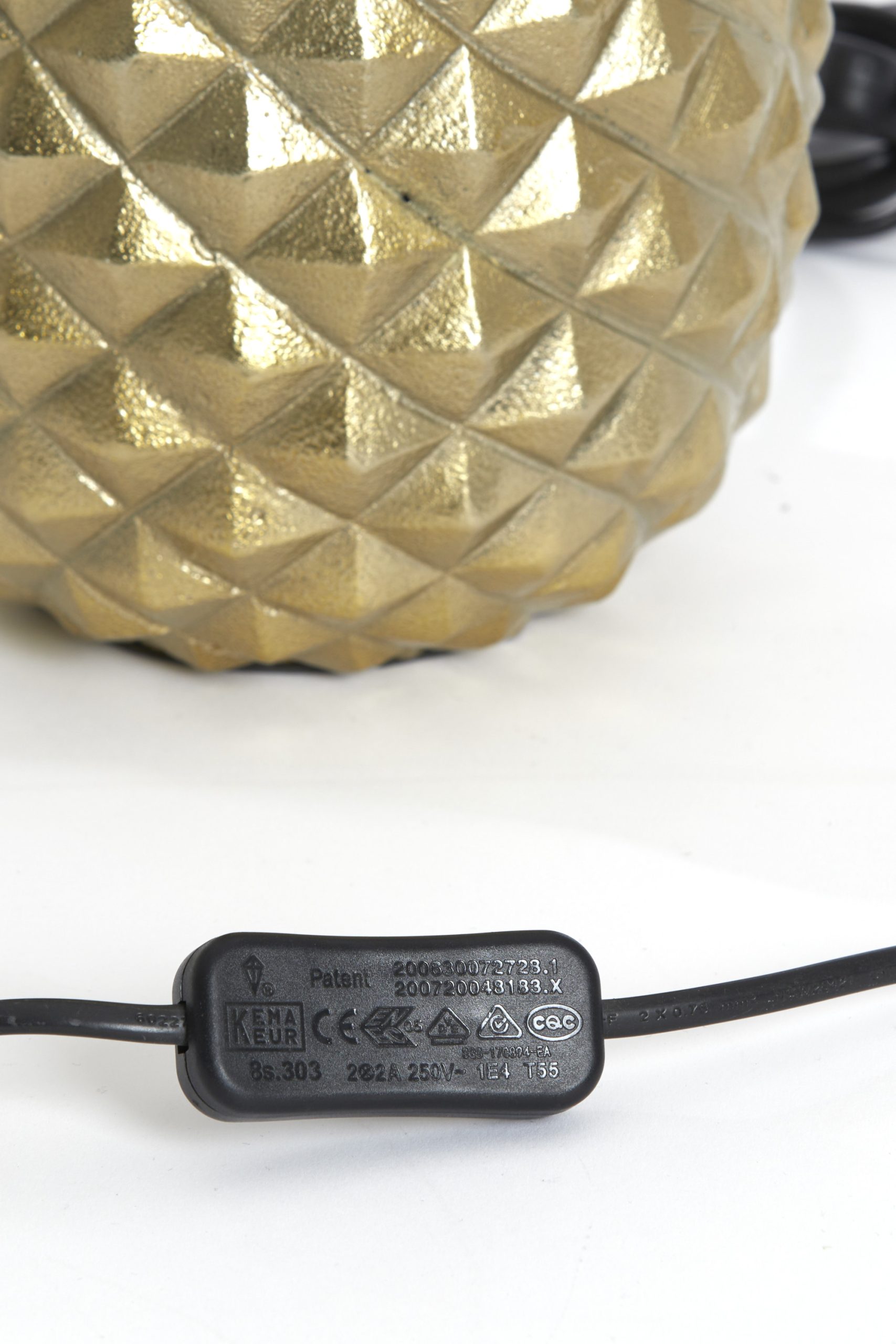 Light & Living Lampvoet 20x19x37 cm PINEAPPLE goud