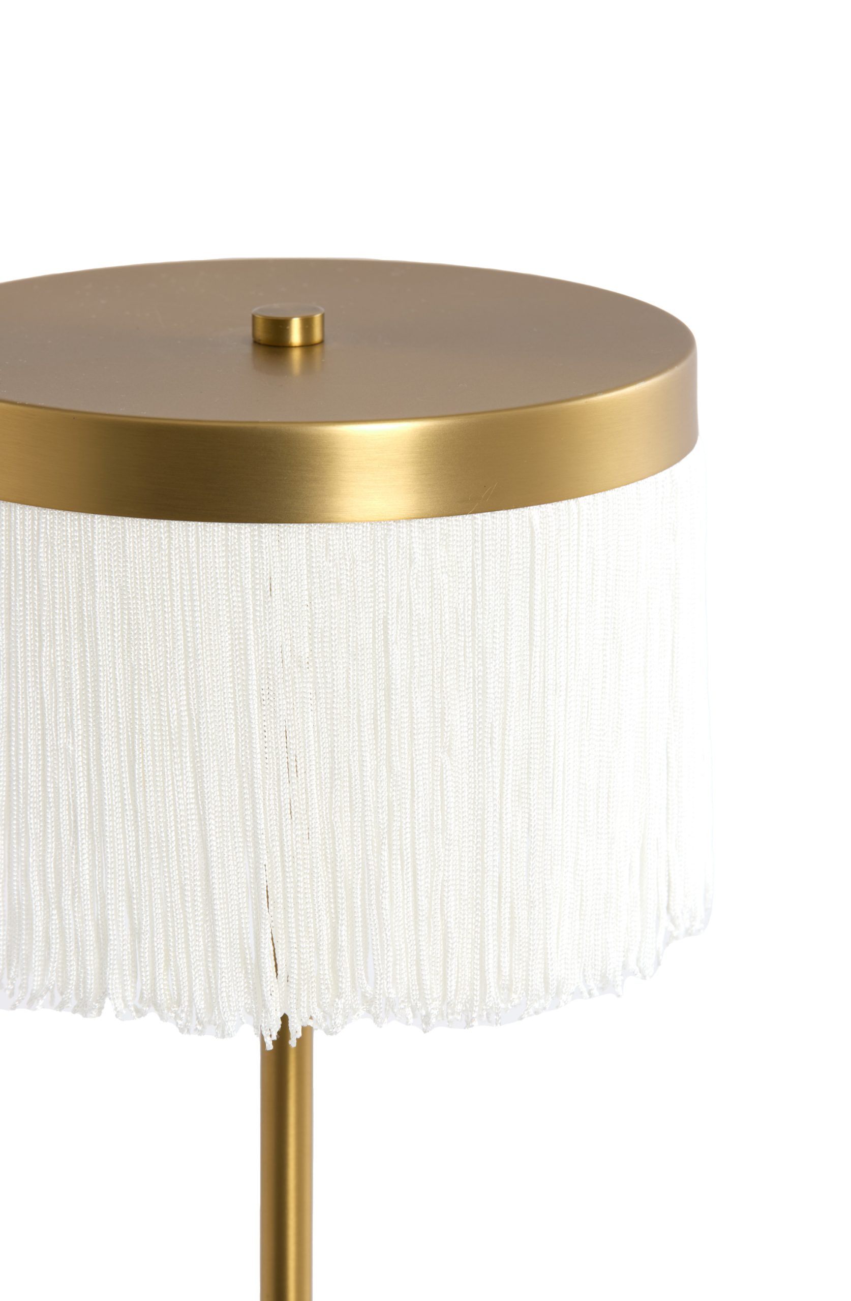 Light & Living Tafellamp LED Ø17x35 cm DINY antiek brons+crème