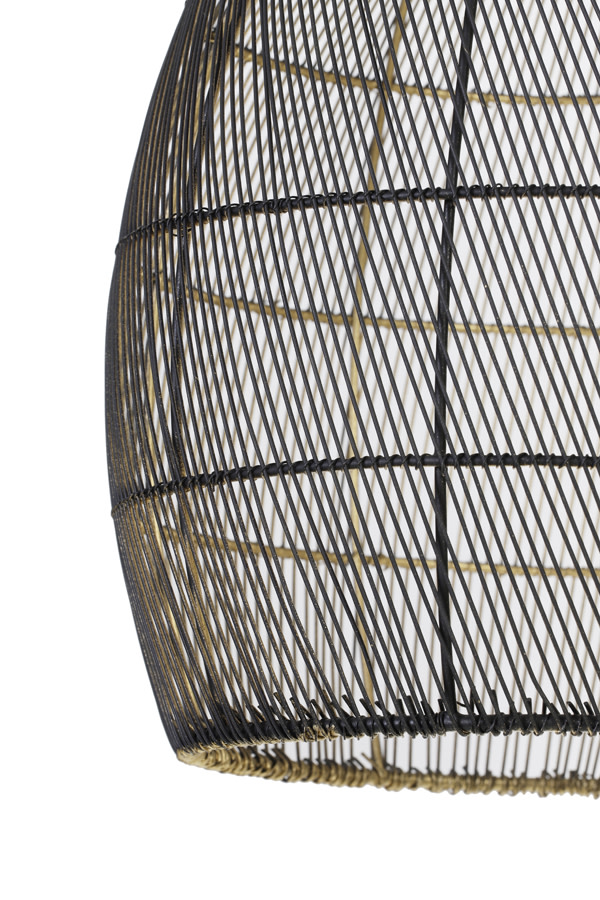 Light & Living Hanglamp Ø20x25 cm MEYA zwart-goud