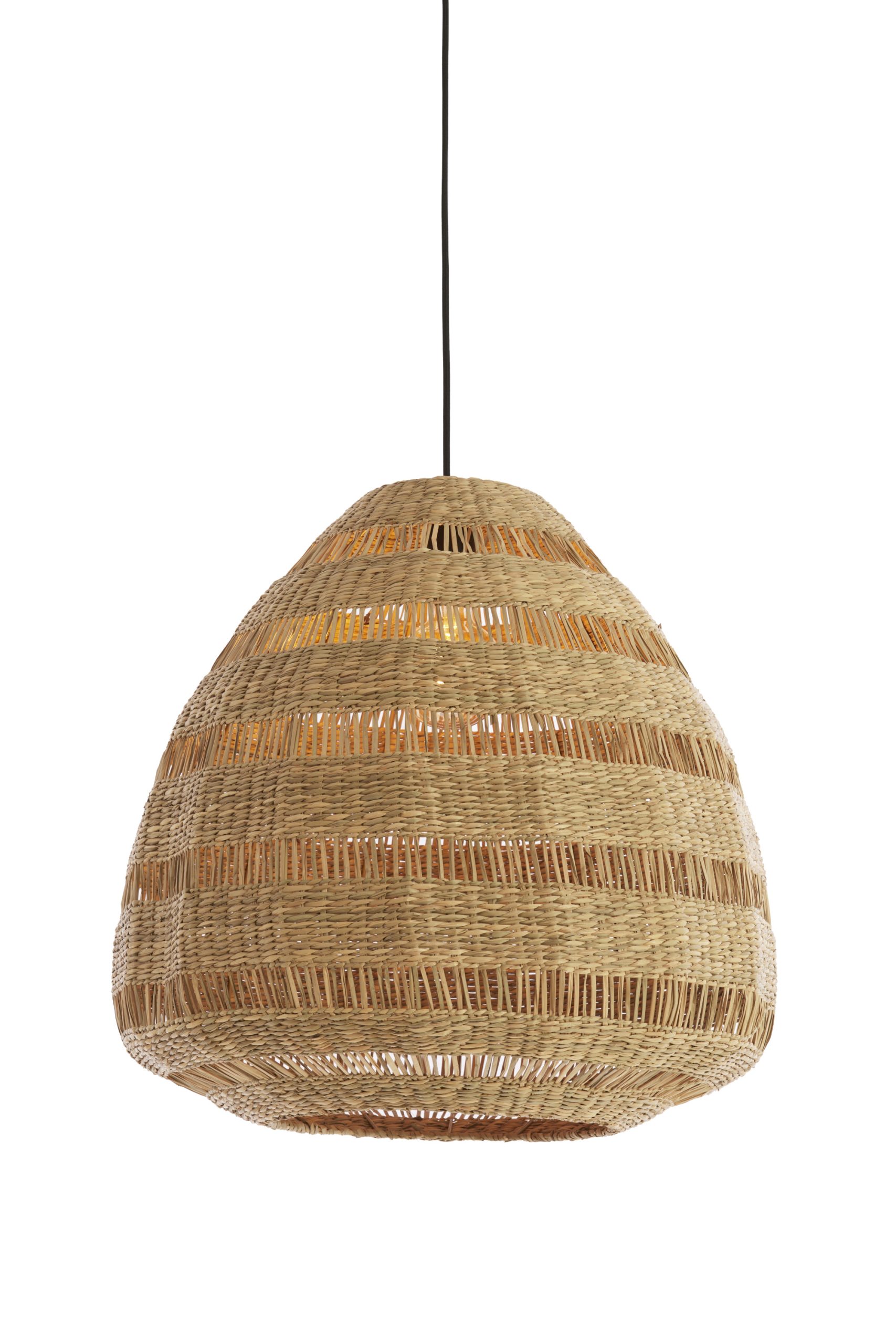 Light & Living Hanglamp Ø56x55 cm SOLUNA zeegras naturel
