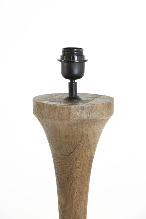 Light & Living Vloerlamp Ø30x130 cm NICOLO hout mat bruin