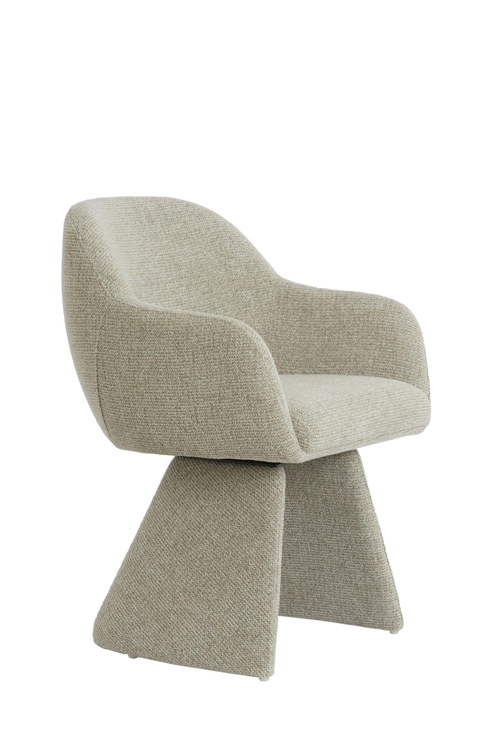 Light & Living Eetkamerstoel 58x51,5x81 cm RONAN taupe