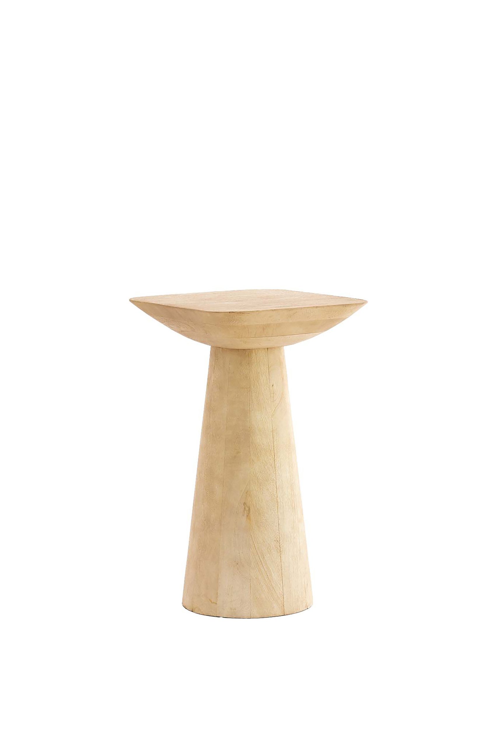 Light & Living Bijzettafel 33x33x53 cm DEGO mat naturel