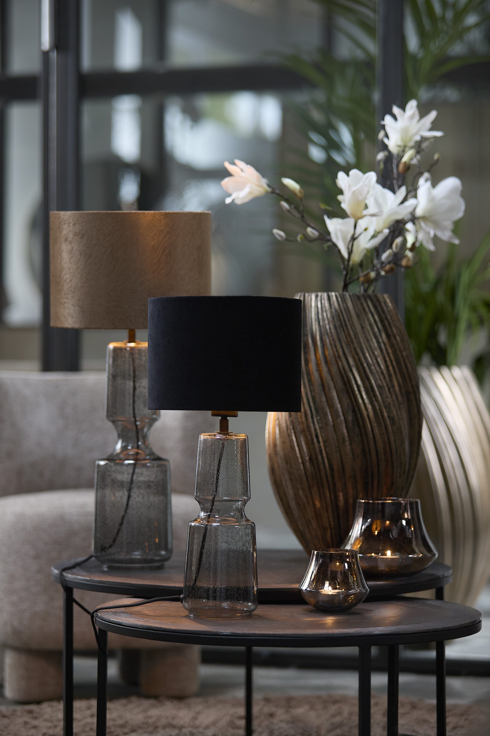 Light & Living Vaas deco Ø30x52 cm YATUNG antiek brons