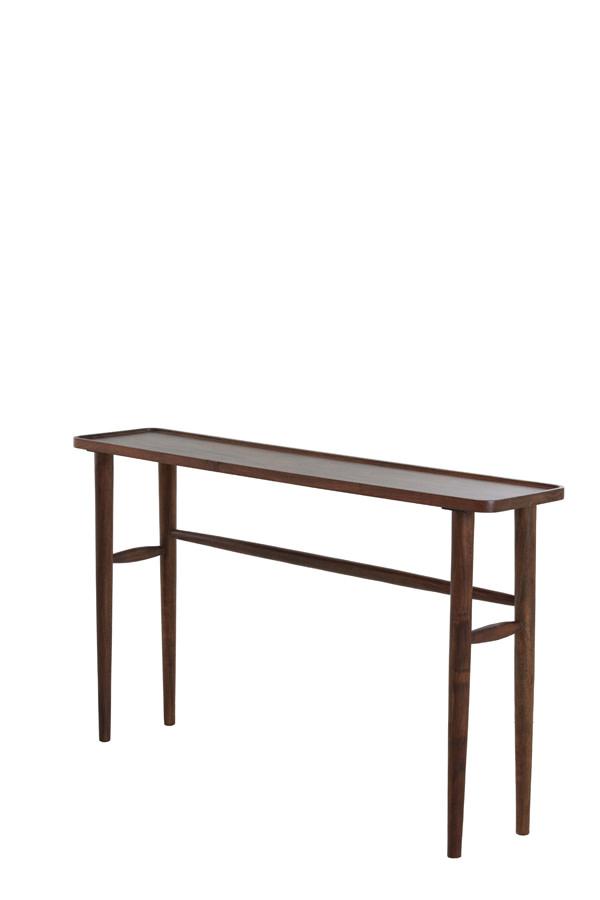 Light & Living Side table 140x30x82 cm QIANO acacia hout bruin