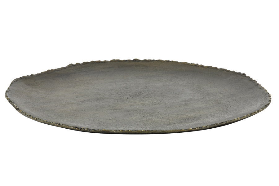 Light & Living Schaal 52x51x2,5 cm XIBOR antiek brons