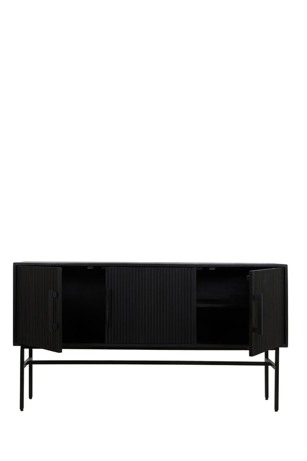 Light & Living Kast 150x40x80 cm ABAGE hout zwart