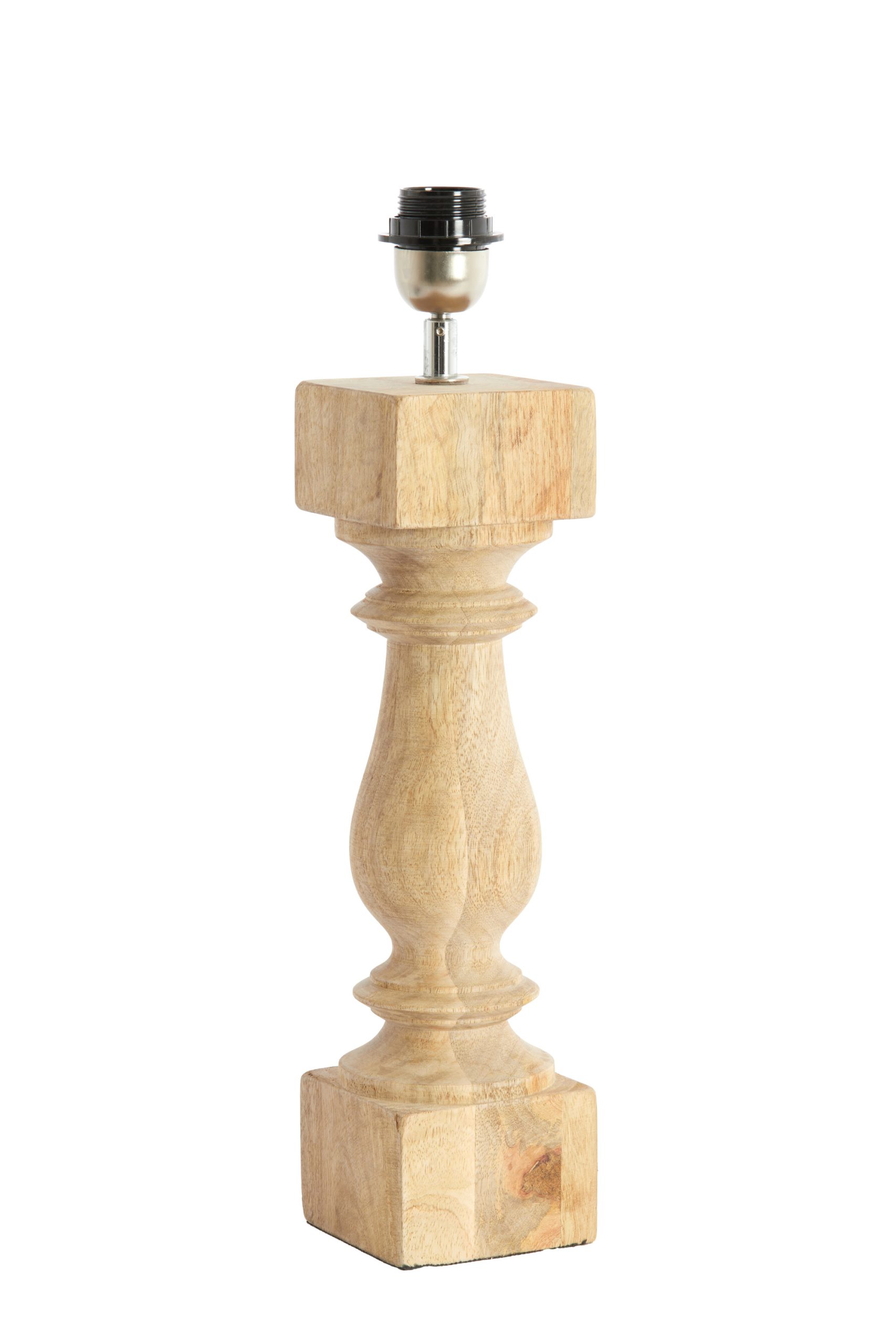 Light & Living Lampvoet 10x10x47 cm CUMANI hout naturel