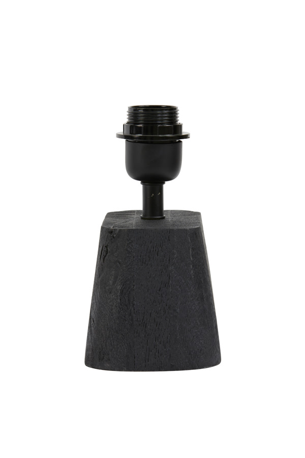 Light & Living Lampvoet 16x10x21 cm KARDAN hout mat zwart