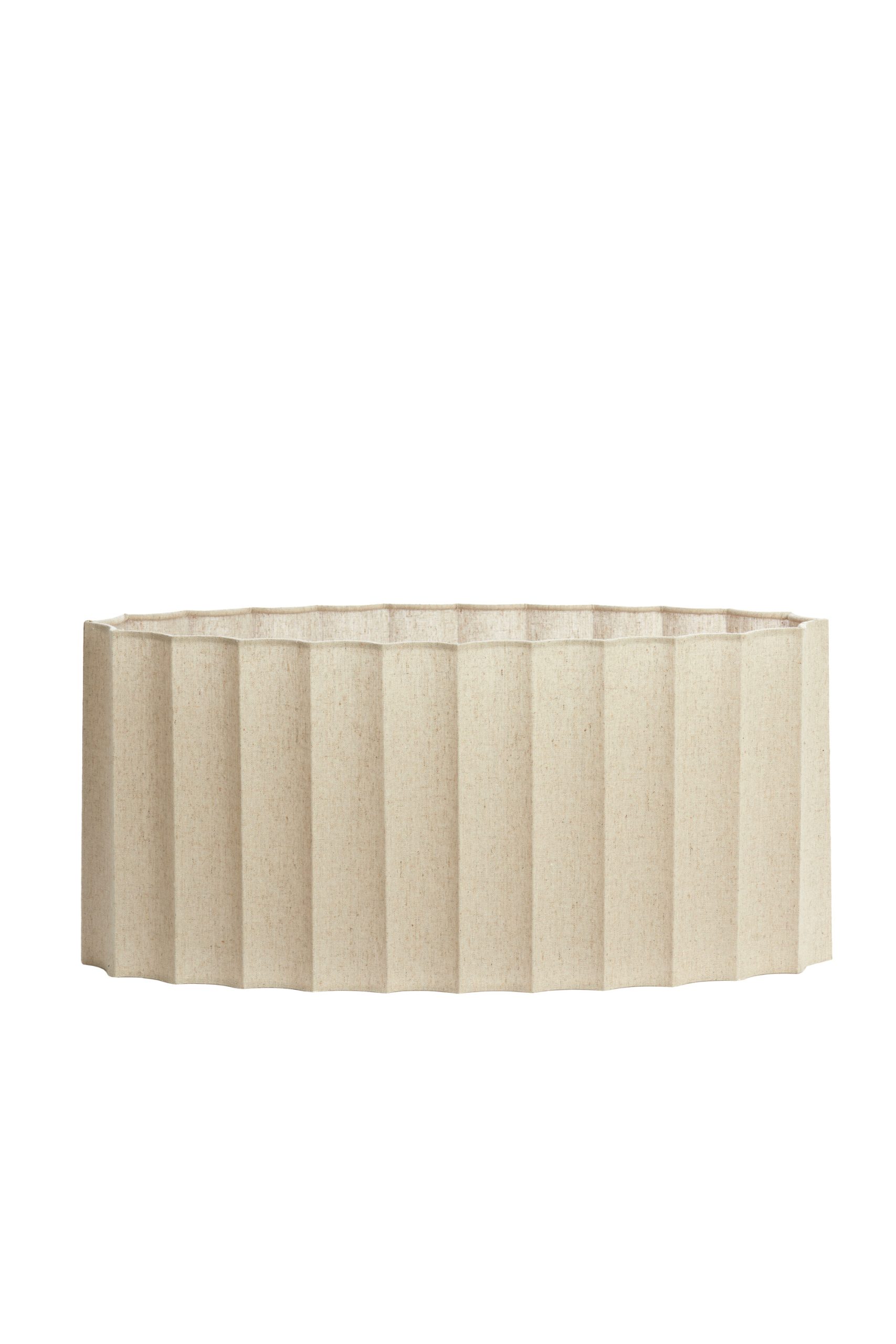 Light & Living Kap ovaal recht smal 58-24-27 cm DISLI naturel