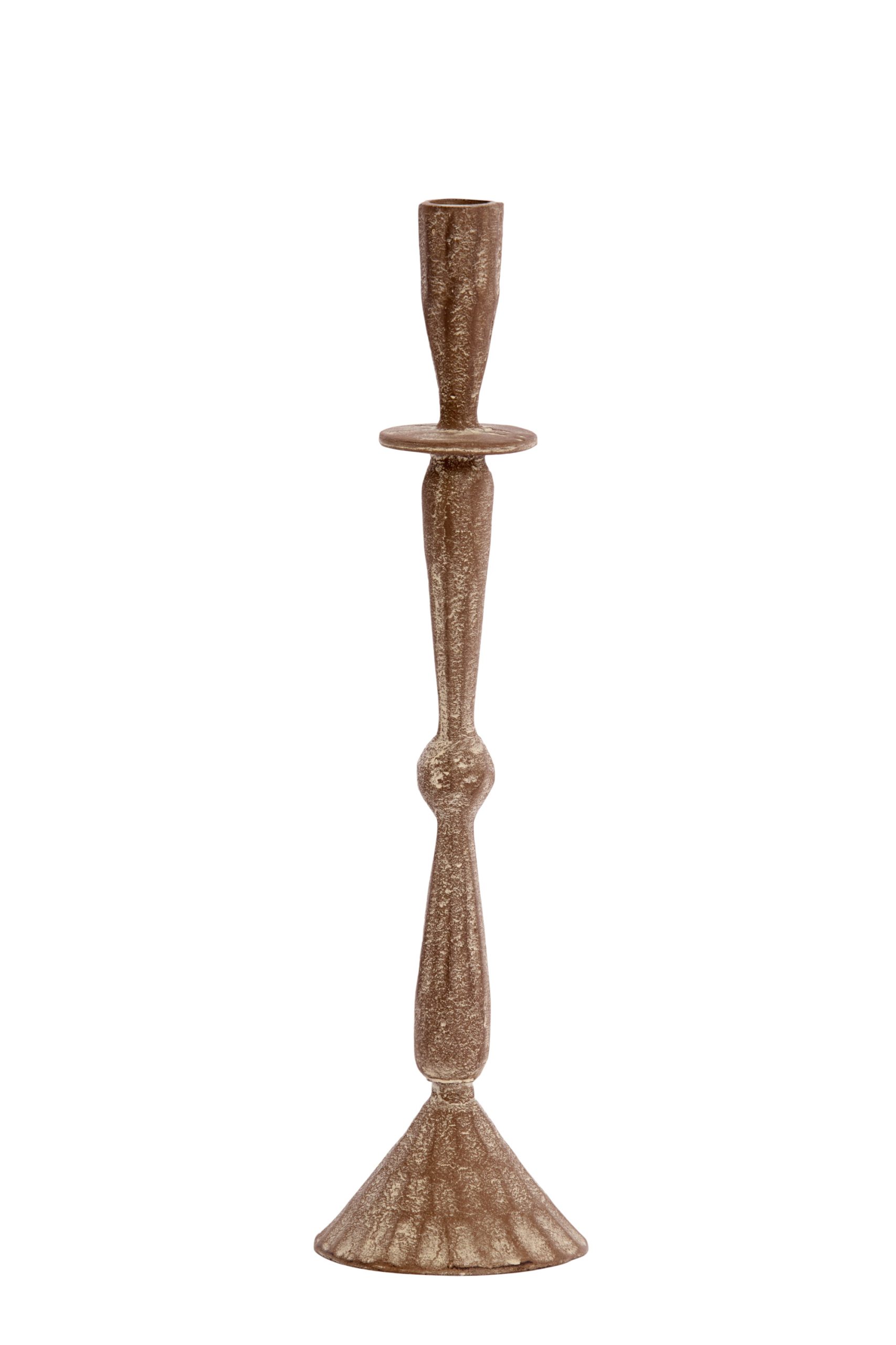 Light & Living Kandelaar Ø10,5x39 cm CASANDRA antiek bruin-grijs