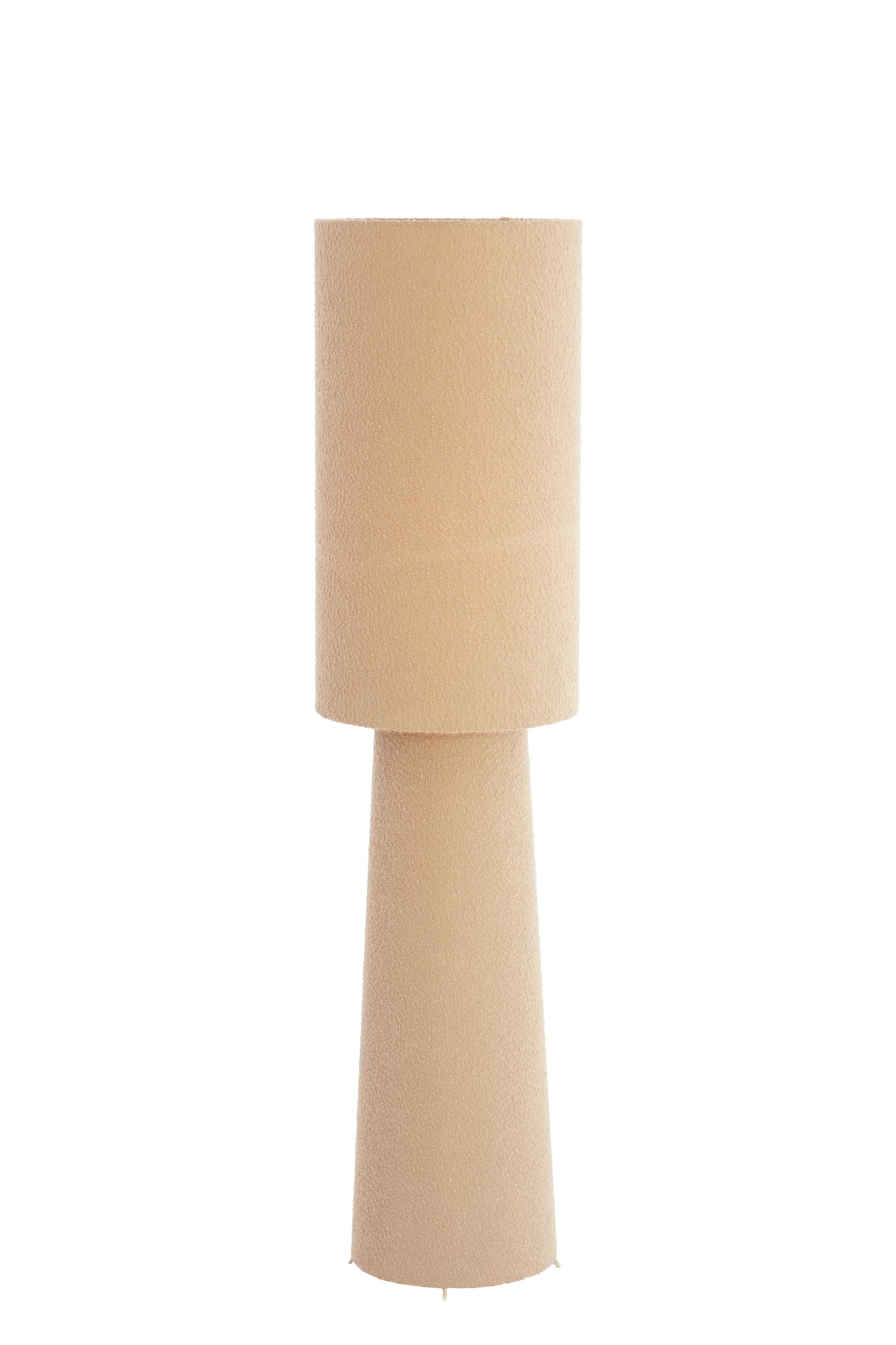 Light & Living Vloerlamp Ø40x165 cm MIKKEL bouclé zand