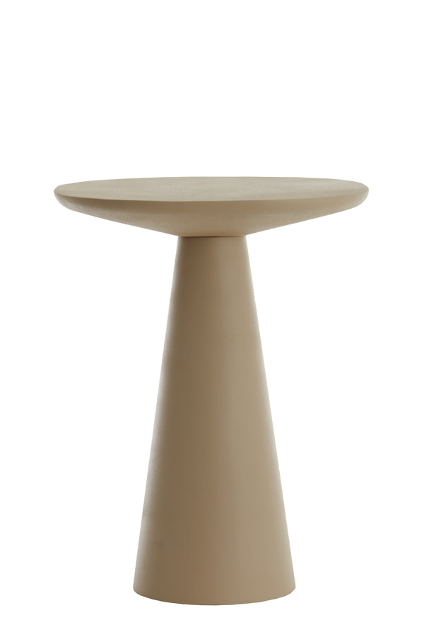 Light & Living Bijzettafel 45x45x59 cm ABALA mat taupe