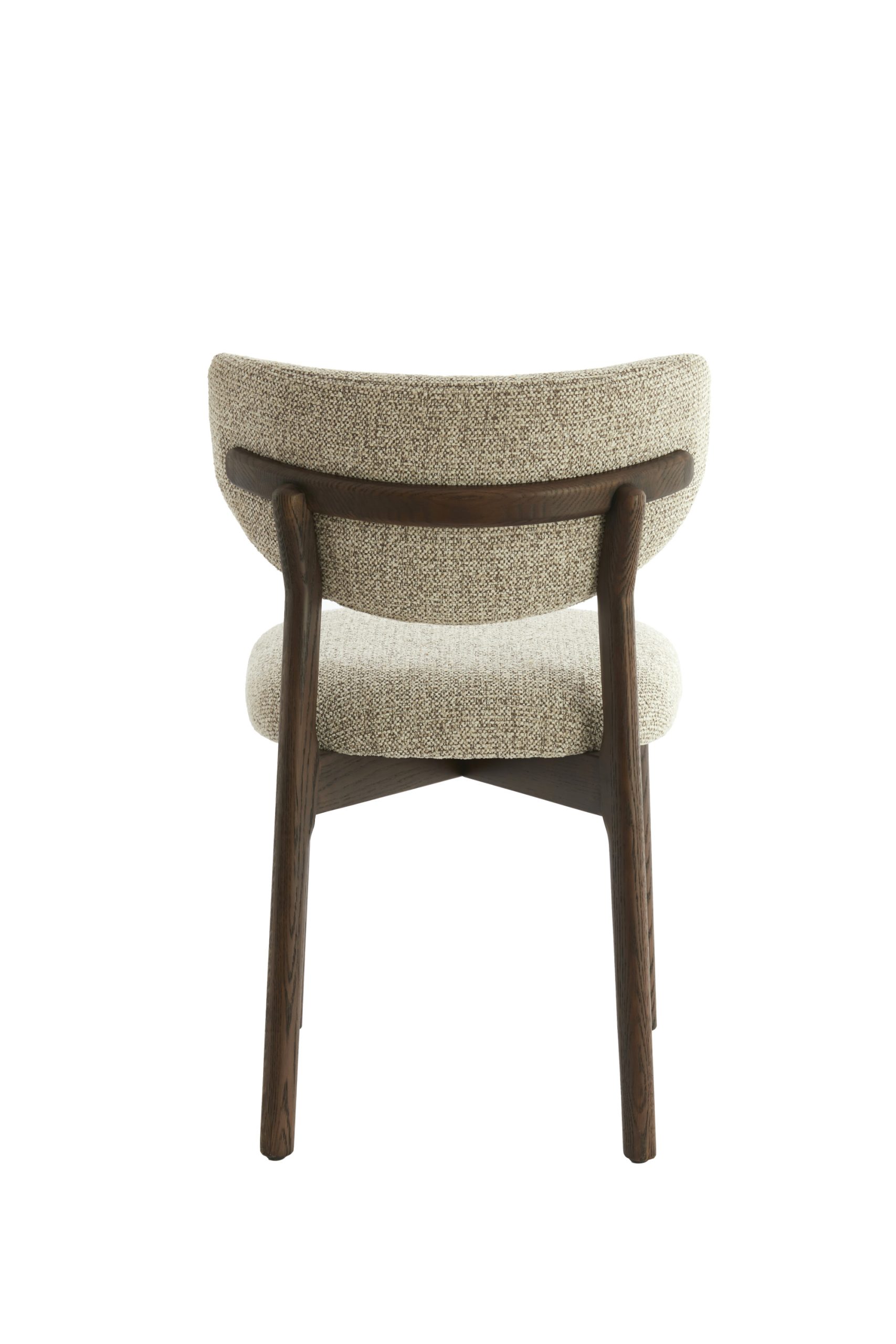 Light & Living Eetkamerstoel 54,5x51x80,5 cm TROSA hout d bruin+crème-bruin