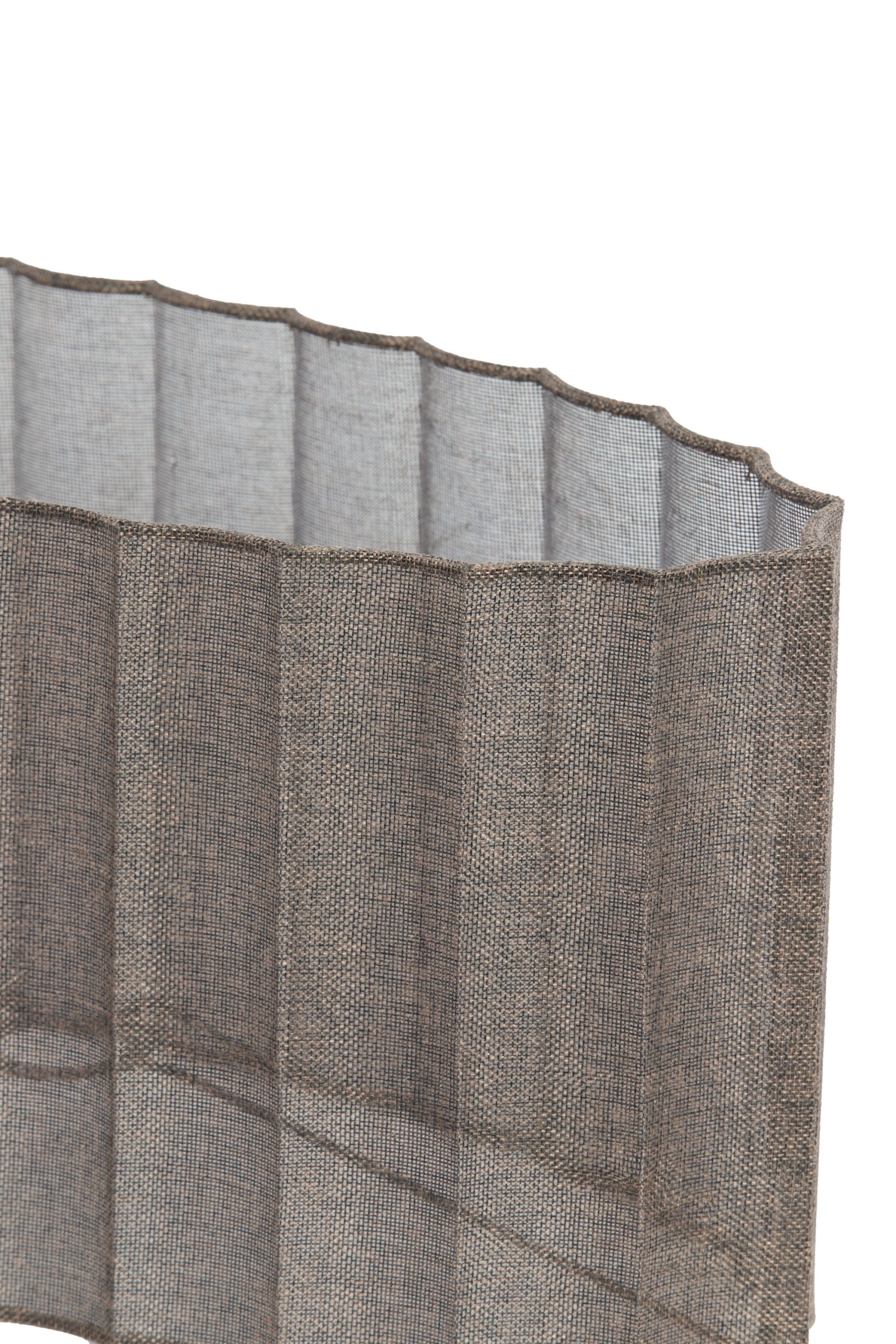 Light & Living Kap ovaal recht smal 45-21-22 cm DISLI linnen bruin