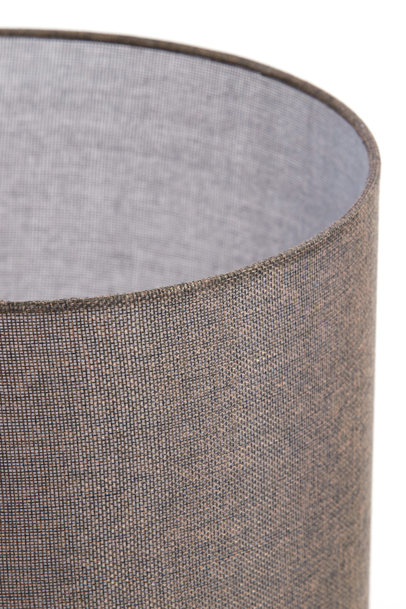 Light & Living Kap cilinder 30-30-32 cm BRANFO linnen donker bruin