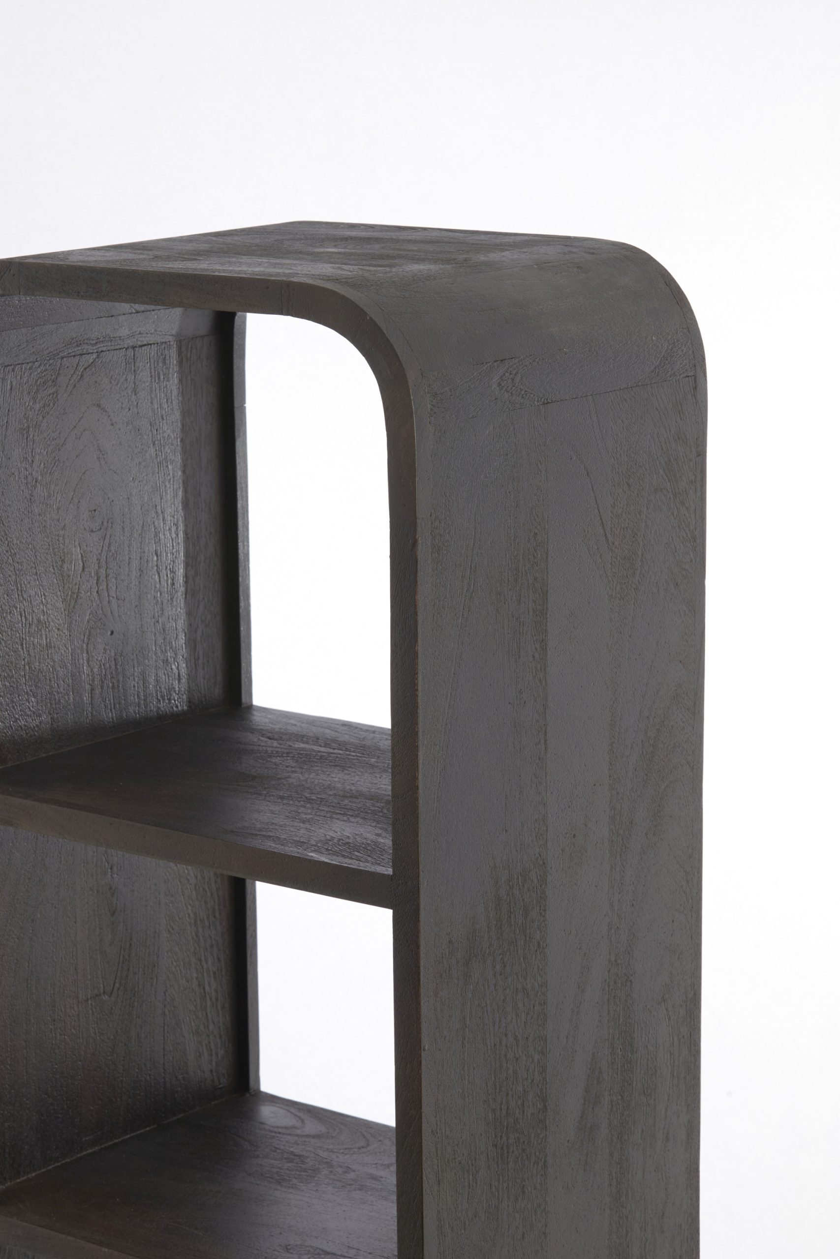 Light & Living Kast open 50x35x200 cm DANE hout mat donker roodbruin