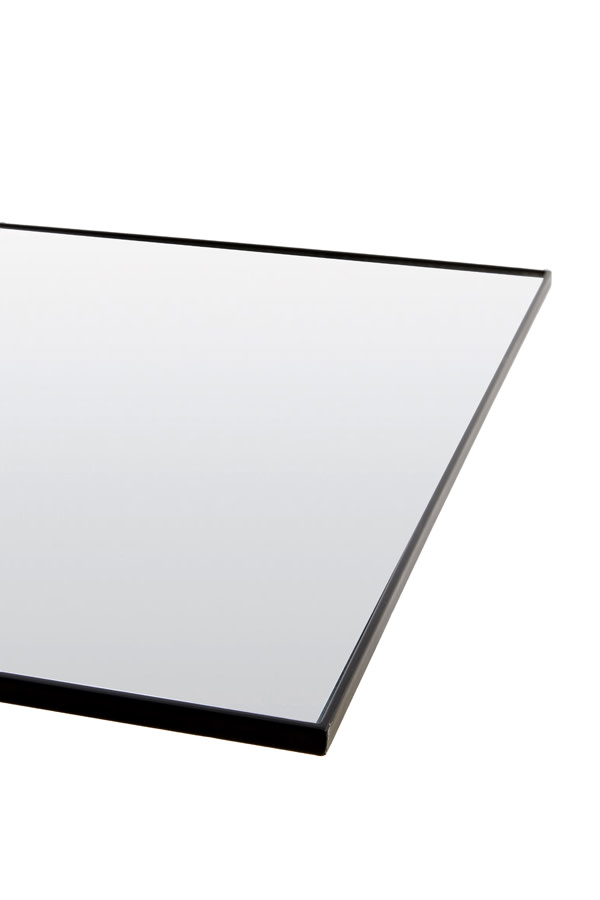 Light & Living Spiegel 80x1,5x180 cm ZENETA helder glas+zwart