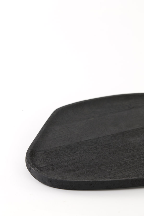 Light & Living Schaal 31,5x27x1,5 cm RONIA acacia hout mat zwart