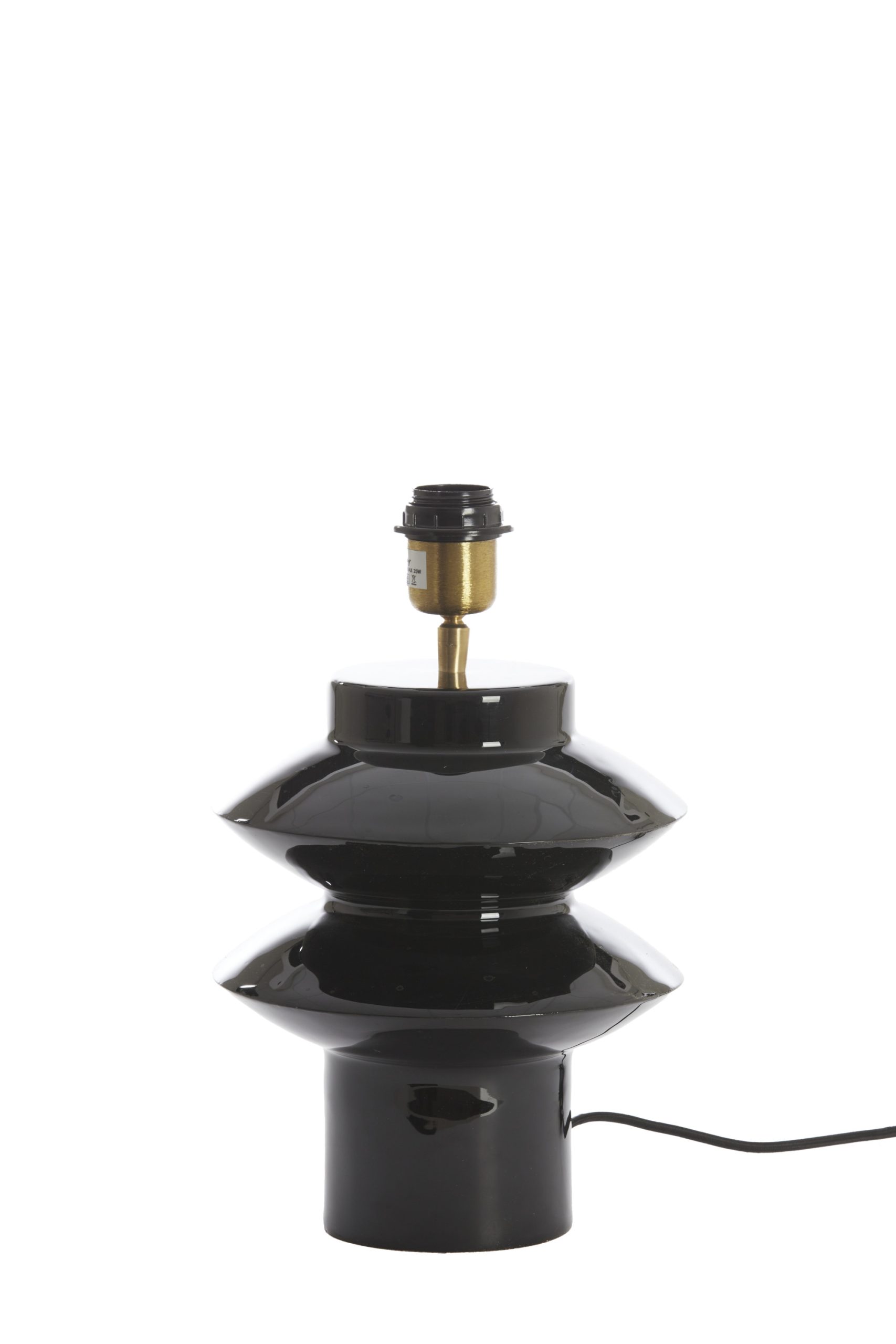 Light & Living Lampvoet Ø22x26 cm PETCH glans zwart