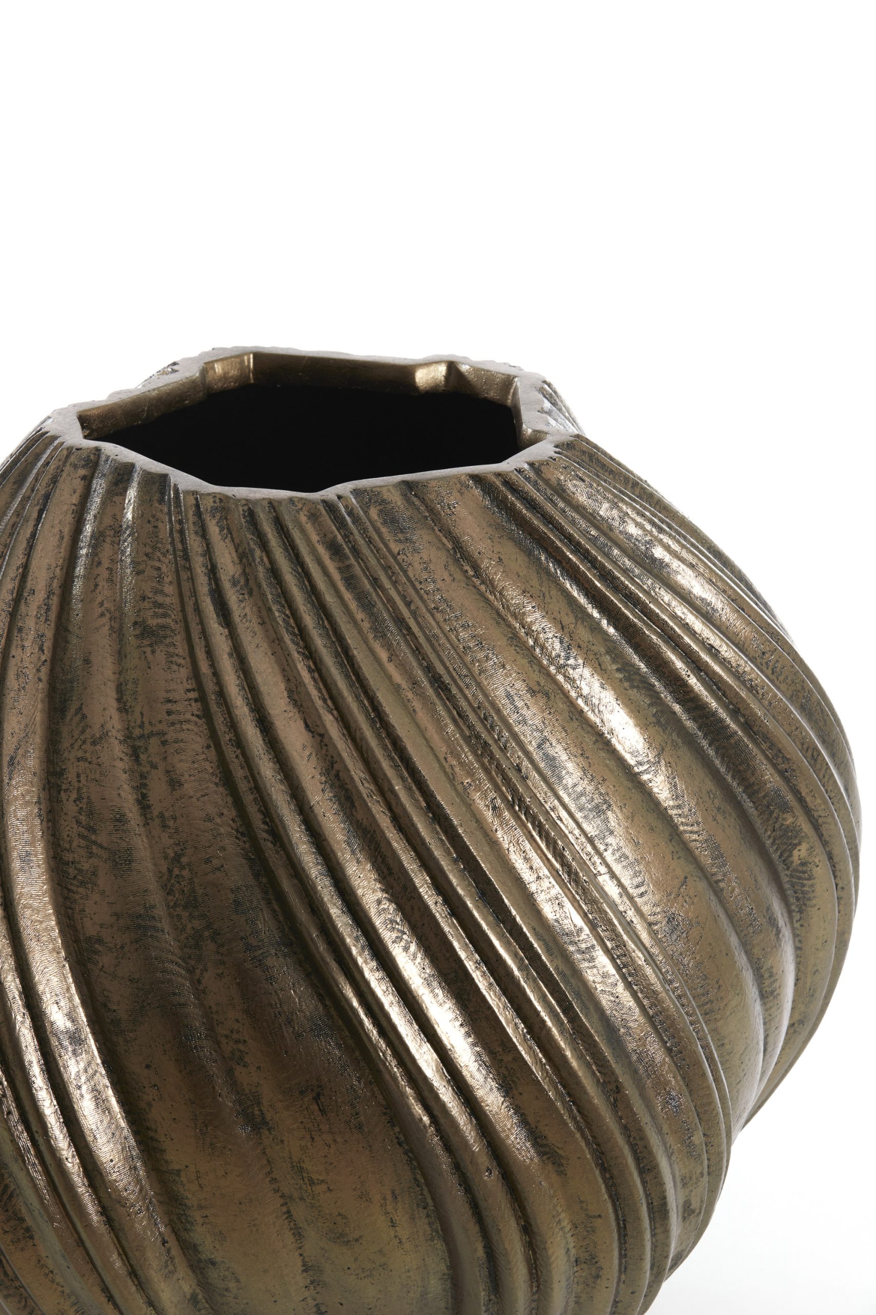 Light & Living Vaas deco Ø65x60 cm YATUNG antiek brons